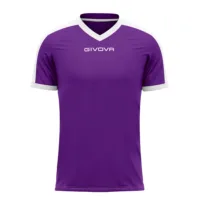 Tricou sport Givova Revolution, Mov / Alb