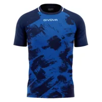 Tricou sport Givova Art, Albastru Royal / Bleumarin