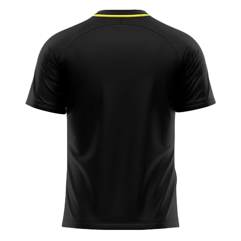 Tricou sport Givova Art, Galben / Negru - imagine 2