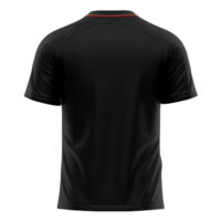 Tricou sport Givova Art, Visiniu / Negru - imagine 2