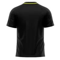 Tricou sport Givova Art, Galben Fluo / Negru - imagine 2