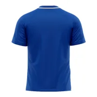Tricou sport Givova Stripe, Albastru Royal / Alb - imagine 2