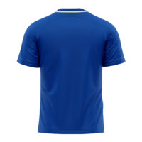 Tricou sport Givova Stripe, Albastru Royal / Alb - imagine 2