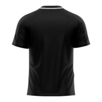 Tricou sport Givova Stripe, Alb / Negru - imagine 2