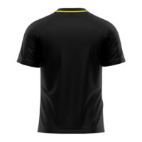 Tricou sport Givova Stripe, Galben / Negru - imagine 2