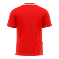 Tricou sport Givova Stripe, Rosu / Alb - imagine 2