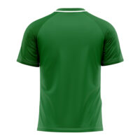 Tricou sport Givova Stripe, Verde / Alb - imagine 2