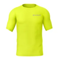 Tricou elastic Givova Corpus 2, Galben Fluo
