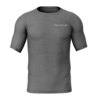 Tricou elastic Givova Corpus 2, Gri inchis