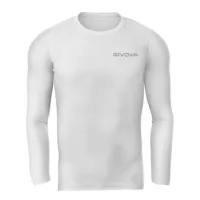Bluza elastica Givova Corpus 3, Alb