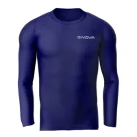 Bluza elastica Givova Corpus 3, Bleumarin