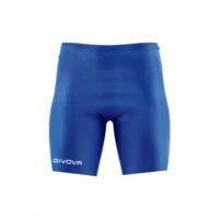 Pantaloni scurti elastici Givova Skin, Albastru Royal