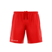 Pantaloni scurti sport Givova Capo, Rosu