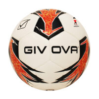 Minge fotbal Givova Freccia Academy, Rosu / Negru (Nr. 4)