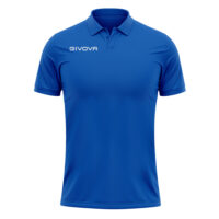 Tricou polo Givova Pocket, Albastru Royal