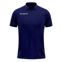 Tricou polo Givova Pocket, Bleumarin