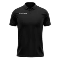 Tricou polo Givova Pocket, Negru