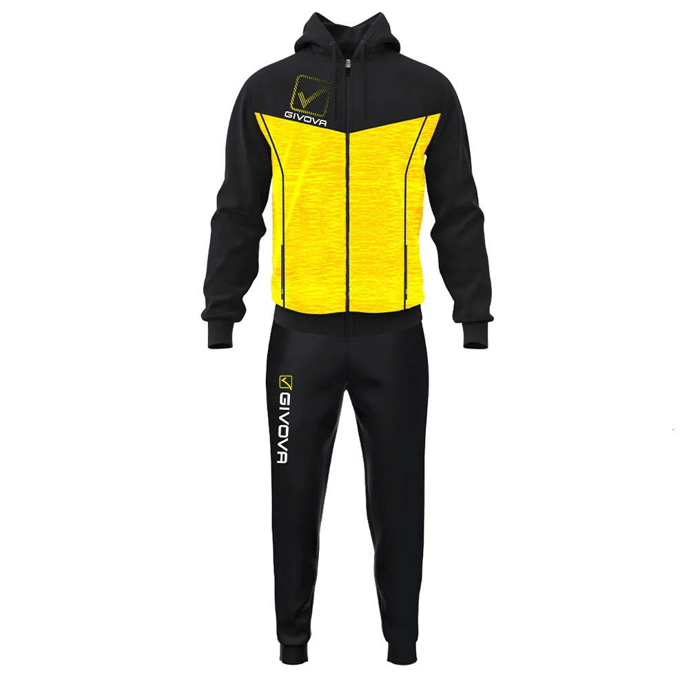 Trening Givova Visa Melange, Negru / Galben - imagine 1