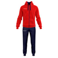 Trening Givova Sorrento, Rosu / Bleumarin