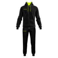 Trening Givova King 4 Seasons, Negru / Galben Fluo