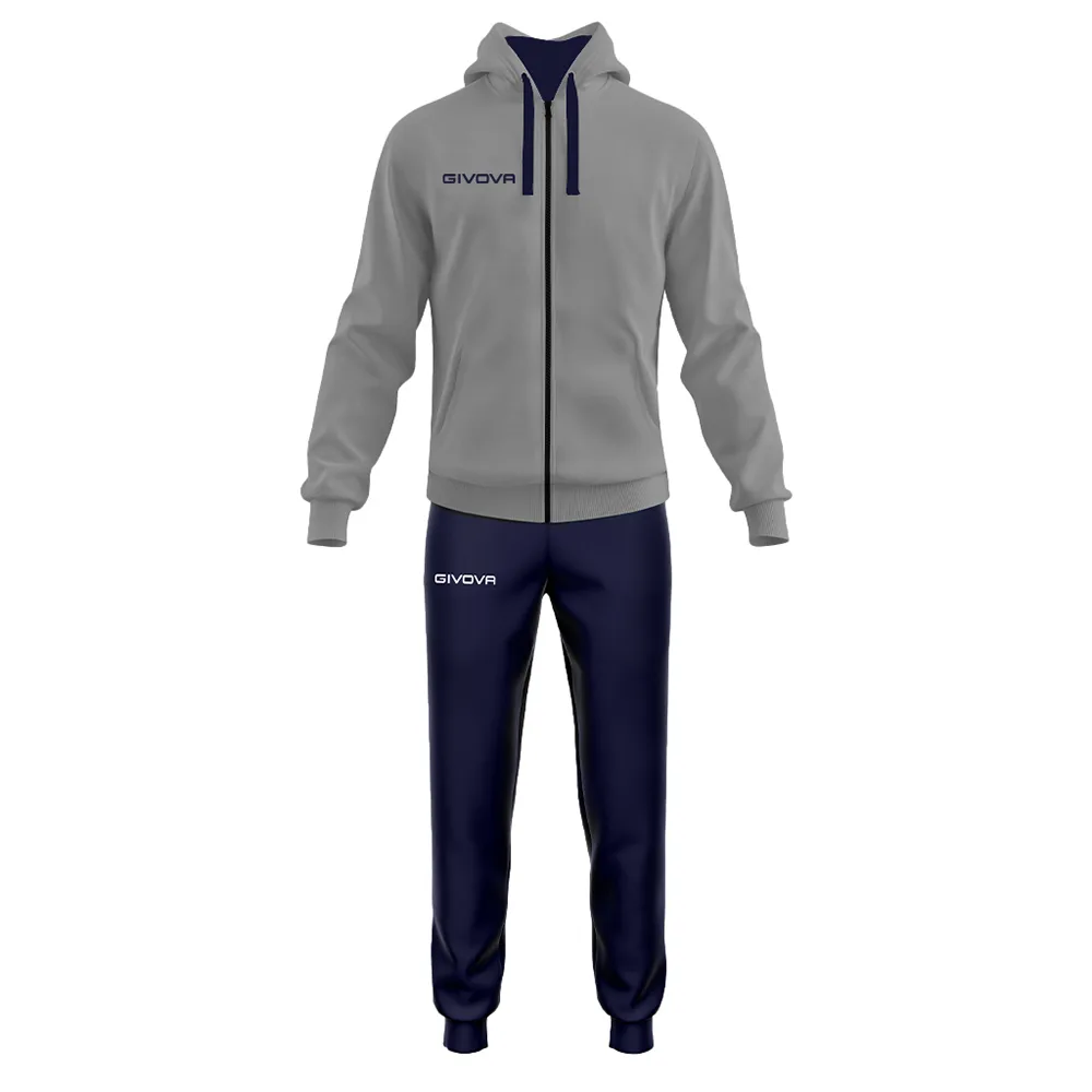 Trening Givova King 4 Seasons, Gri deschis / Bleumarin - imagine 1