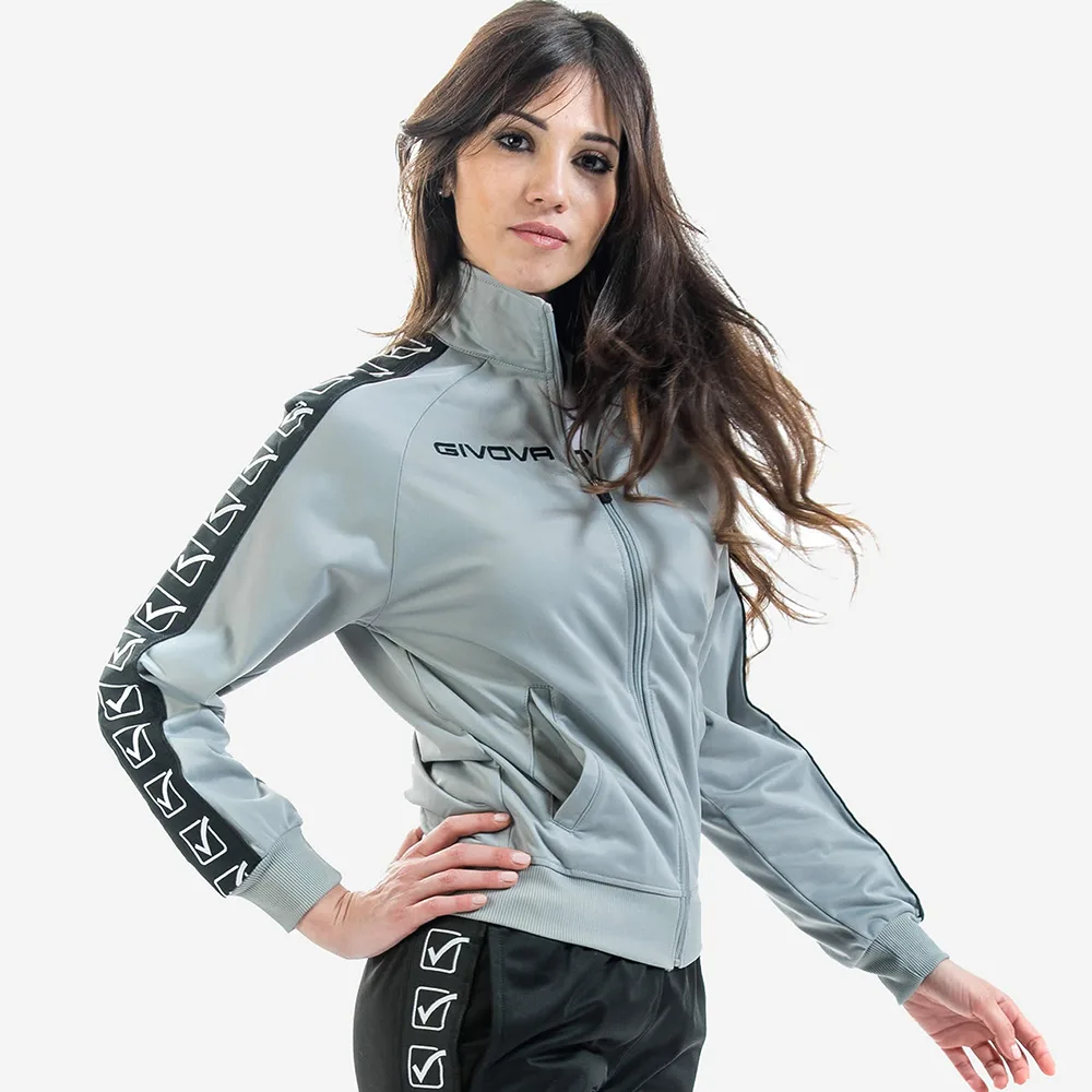 Bluza trening Givova Tricot Band, Gri - imagine 2