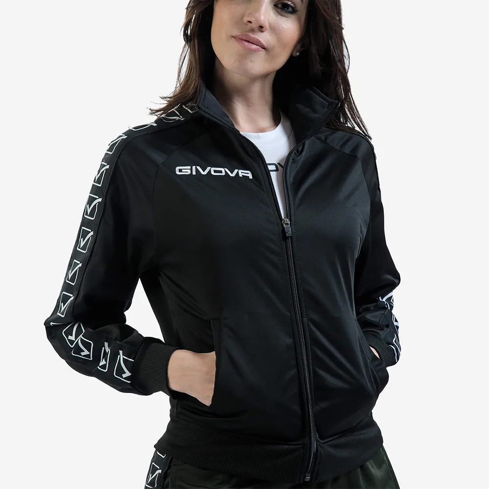 Bluza trening Givova Tricot Band, Negru - imagine 2