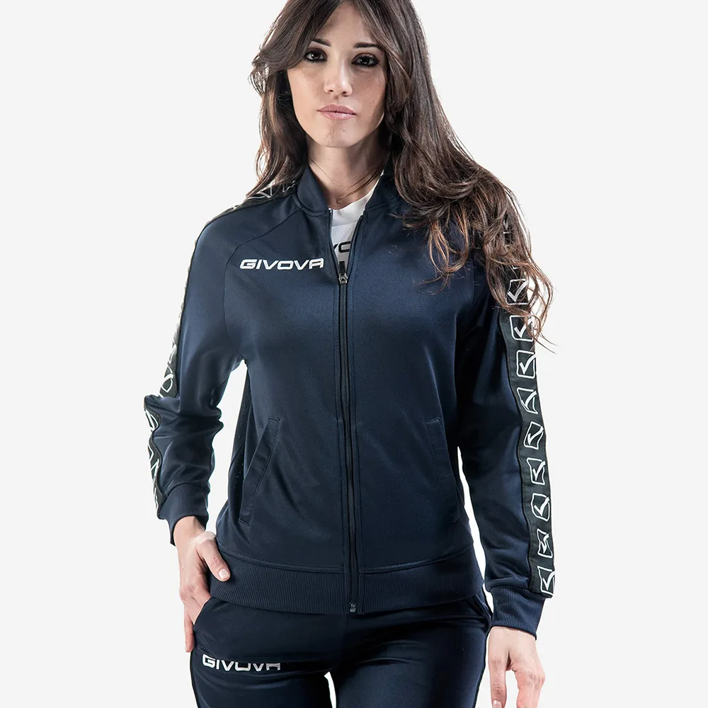 Bluza trening Givova College Band, Bleumarin - imagine 2
