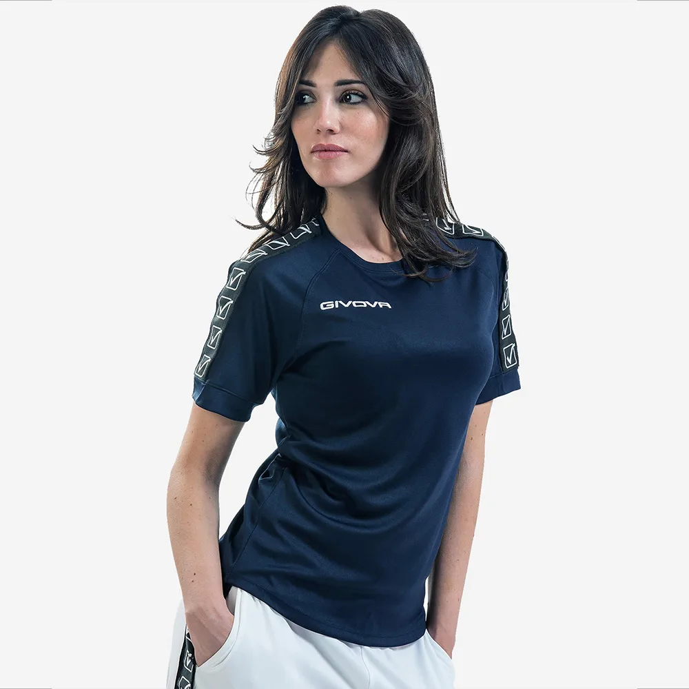 Tricou Givova Poly Band, Bleumarin - imagine 2