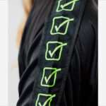 Tricou Givova Poly Band, Negru / Galben Fluo - imagine 5