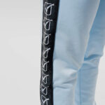 Pantaloni lungi Givova Terry Band, Albastru Sky - imagine 4