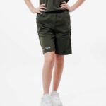 Pantaloni scurti Givova Terry Band, Verde Militar - imagine 2