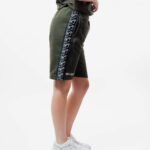 Pantaloni scurti Givova Terry Band, Verde Militar - imagine 3