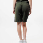 Pantaloni scurti Givova Terry Band, Verde Militar - imagine 4