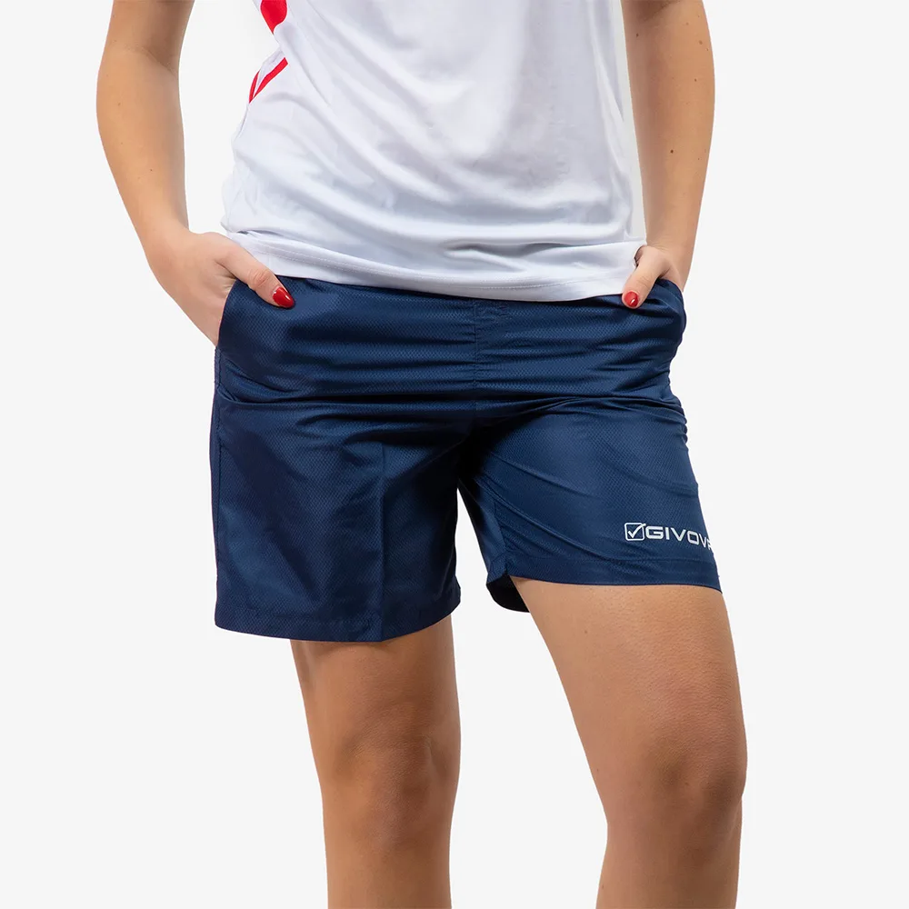 Set tenis Givova Easy, Rosu / Bleumarin - imagine 4