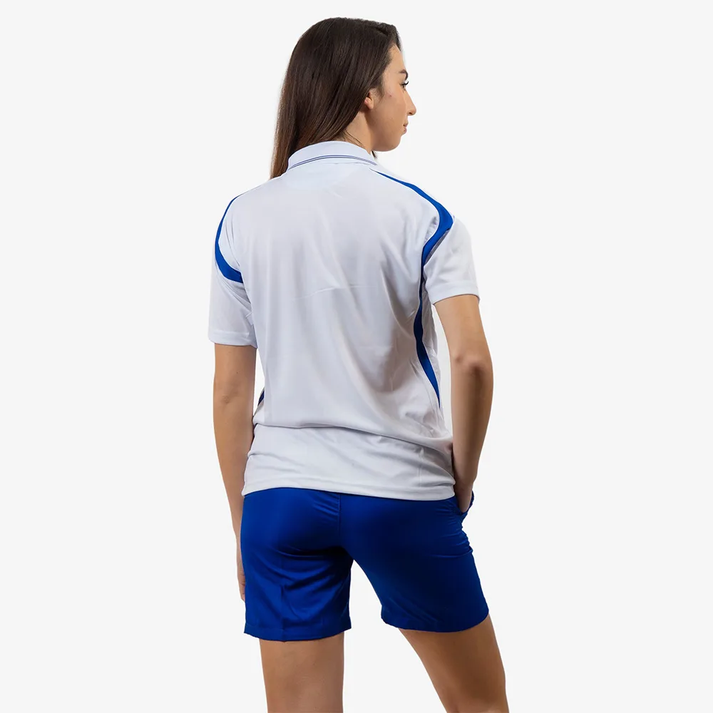 Set tenis Givova Easy, Alb / Albastru Royal - imagine 2