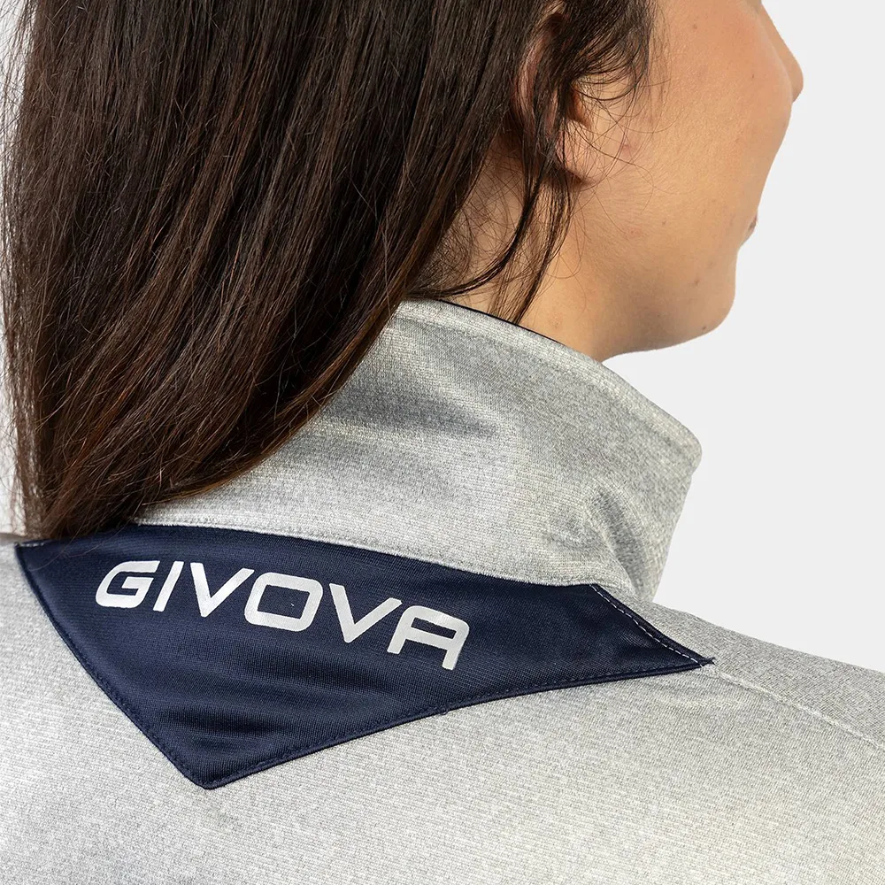 Trening unisex Givova Visa Luxury, Gri / Bleumarin - imagine 5