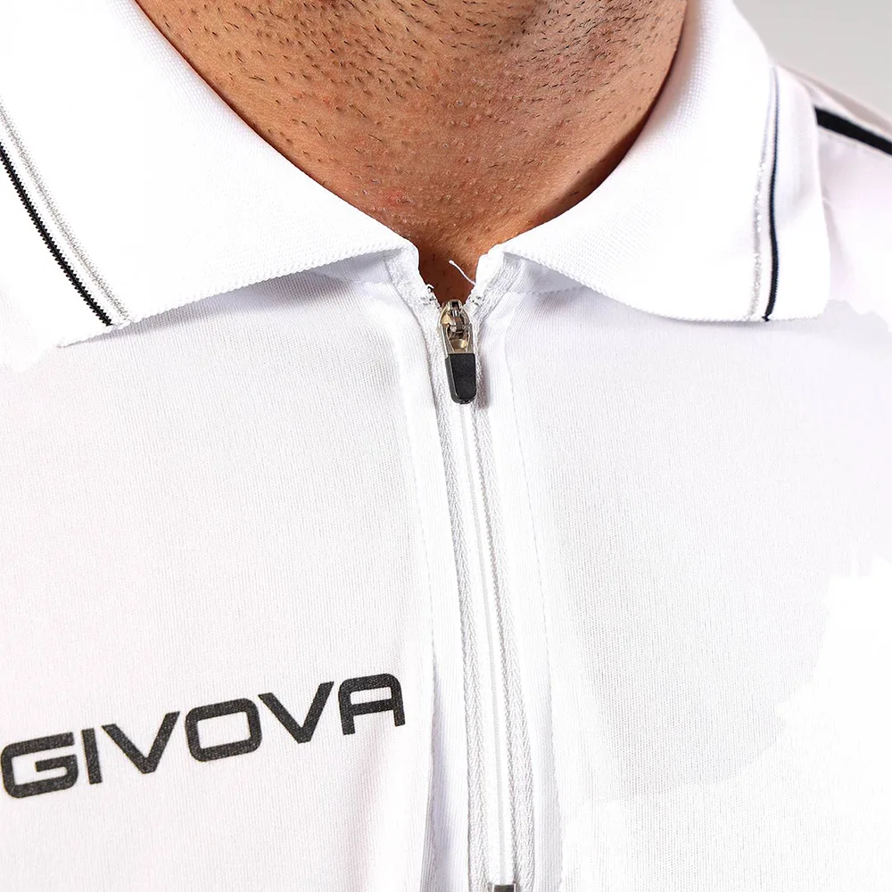 Set tenis Givova Easy, Alb / Negru - imagine 4