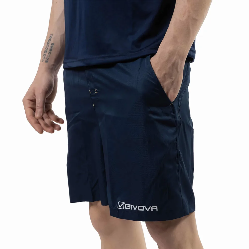 Set tenis Givova Easy, Bleumarin / Alb - imagine 4