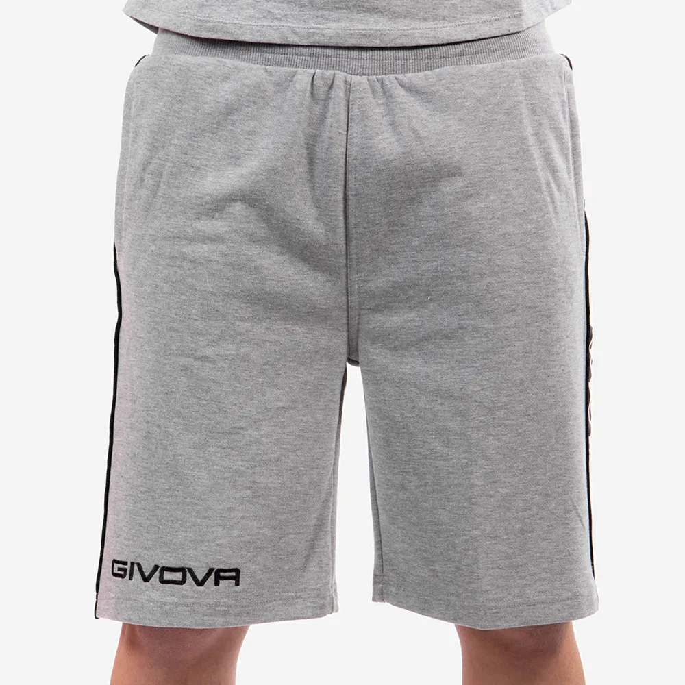 Pantaloni scurti Givova Terry Band, Gri - imagine 2