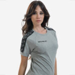 Tricou bumbac unisex Givova Cotton Band, Gri - imagine 2