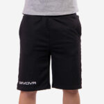 Pantaloni scurti Givova Terry Band, Negru - imagine 2