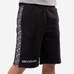 Pantaloni scurti Givova Terry Band, Negru - imagine 3
