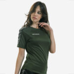 Tricou Givova Poly Band, Verde Militar - imagine 2