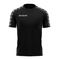 Tricou bumbac unisex Givova Cotton Band, Negru