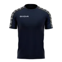 Tricou Givova Poly Band, Bleumarin