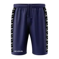 Pantaloni scurti Givova Terry Band, Bleumarin