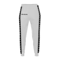 Pantaloni lungi Givova Tricot Band, Alb