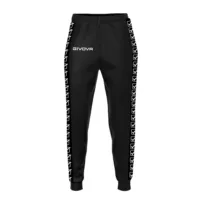Pantaloni lungi Givova Tricot Band, Negru