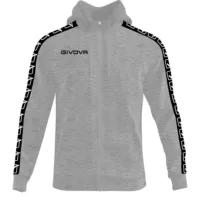 Hanorac Givova Felpa Full-zip Band, Gri
